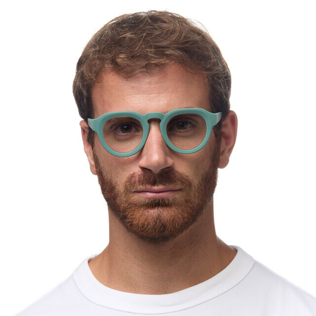 OKKIA Lesebrille Zeno Lesebrille Round salbeigrün