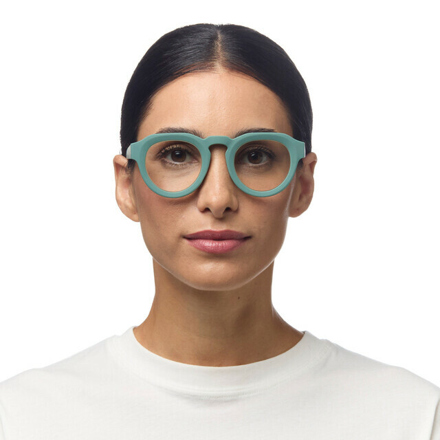 OKKIA Lesebrille Zeno Lesebrille Round salbeigrün