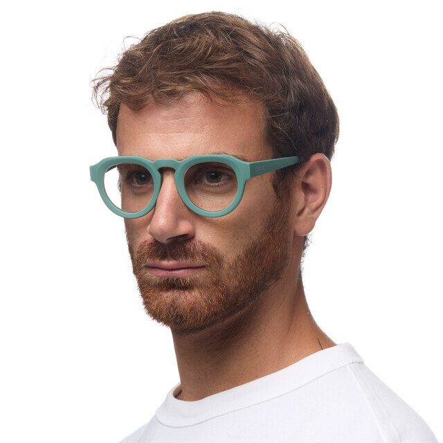 OKKIA Lesebrille Zeno Lesebrille Round salbeigrün
