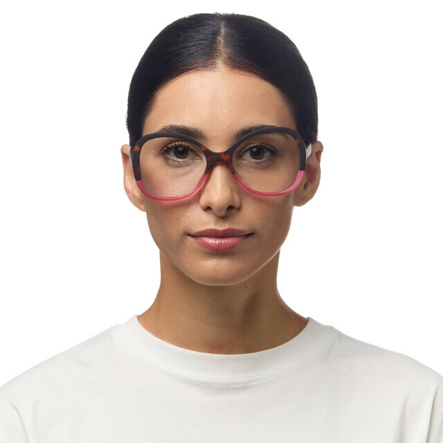 OKKIA Lesebrille Verona Lesebrille   havana pink