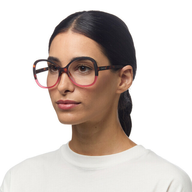 OKKIA Lesebrille Verona Lesebrille   havana pink