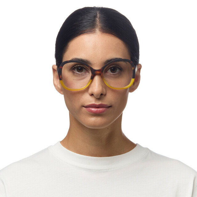 OKKIA Lesebrille Verona Lesebrille   havanna gelb