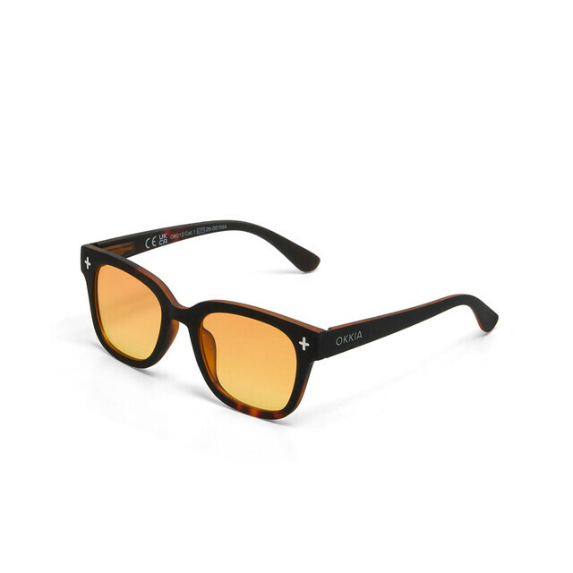 OKKIA Sol Giovanni   havana black (lentes amarillas)