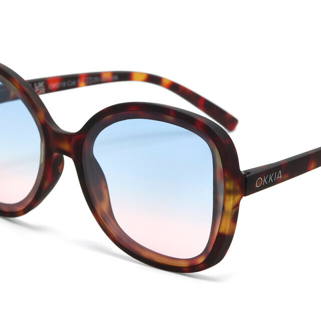 OKKIA Sol Anna  classic havana (lentes azules/rosas)