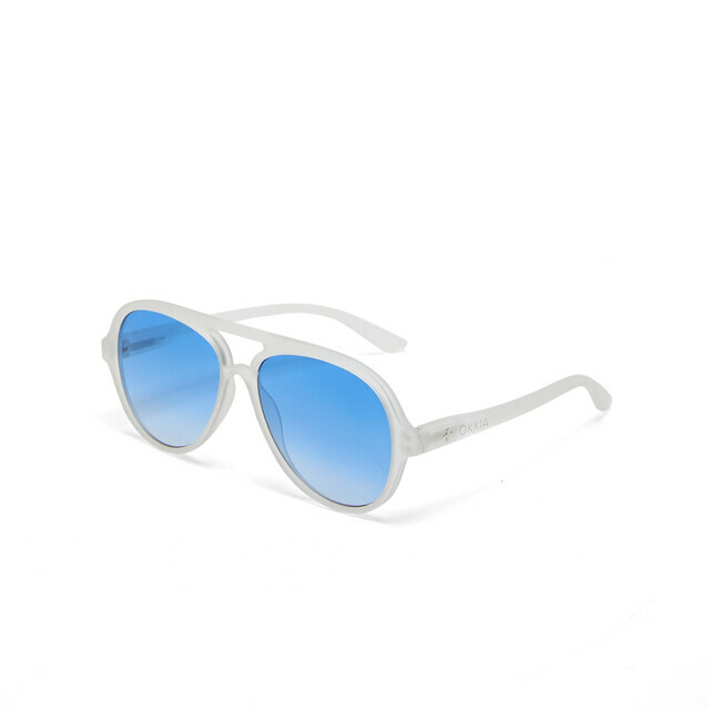 OKKIA Sole Alessio   clear (lenti dark blu)