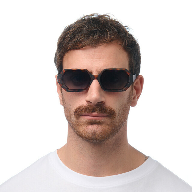 OKKIA Sun Andrea   classic havana (green lenses)