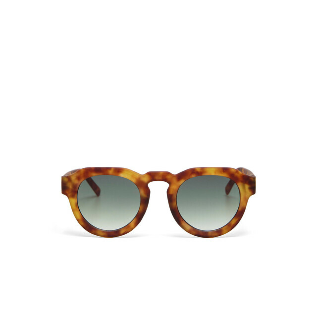 OKKIA Sol Zeno Round sahara havana (lentes verdes)