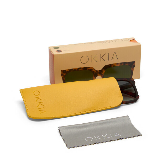 OKKIA Soleil Roma   classic havana (verres verts)