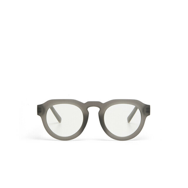 OKKIA Lesebrille Zeno Lesebrille Round transluzentes grau