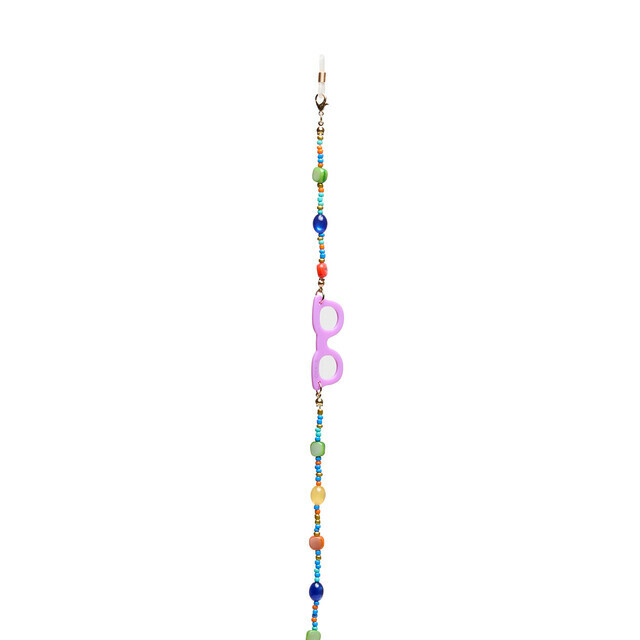 OKKIA Accessories BOHÉMIEN Glasses chains pink multicolor