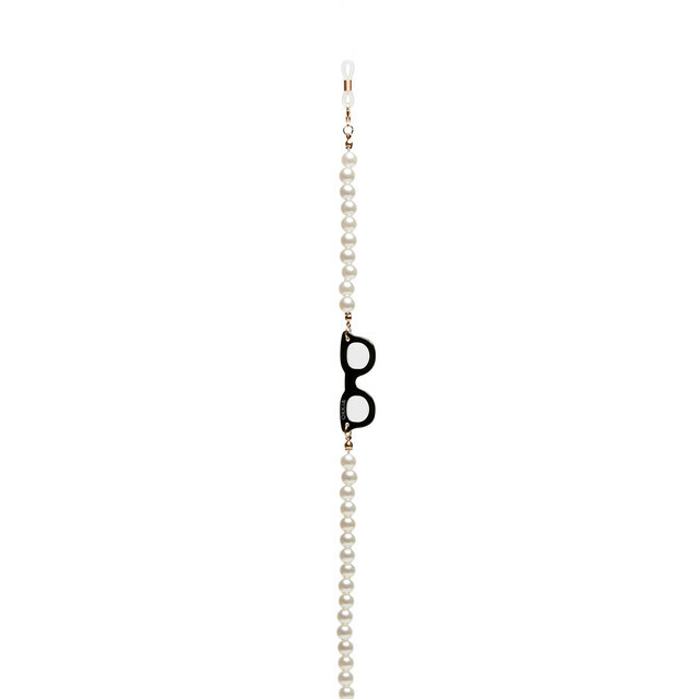 OKKIA Accessori SPHÈRE Collanine per occhiali bianco