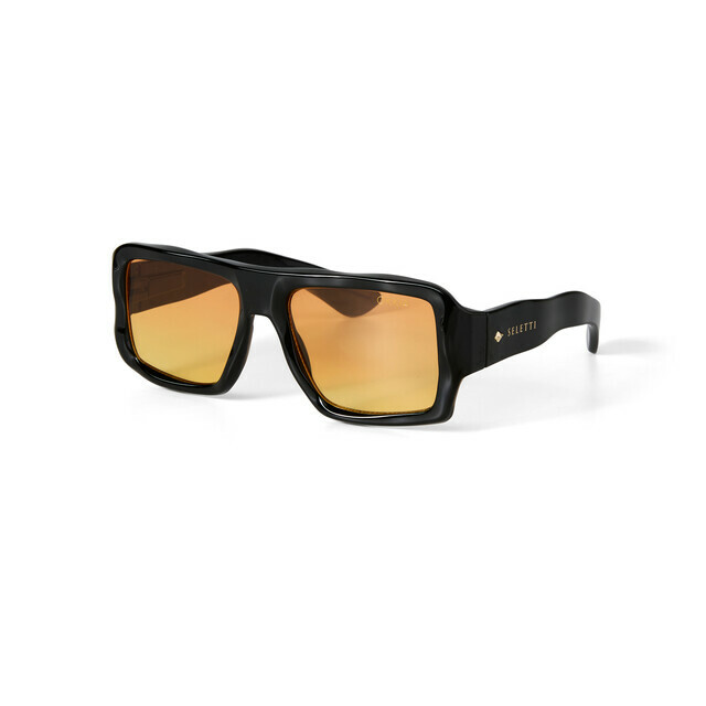 OKKIA Sol KANSAS SELETTI X OKKIA negro (lentes amarillas)