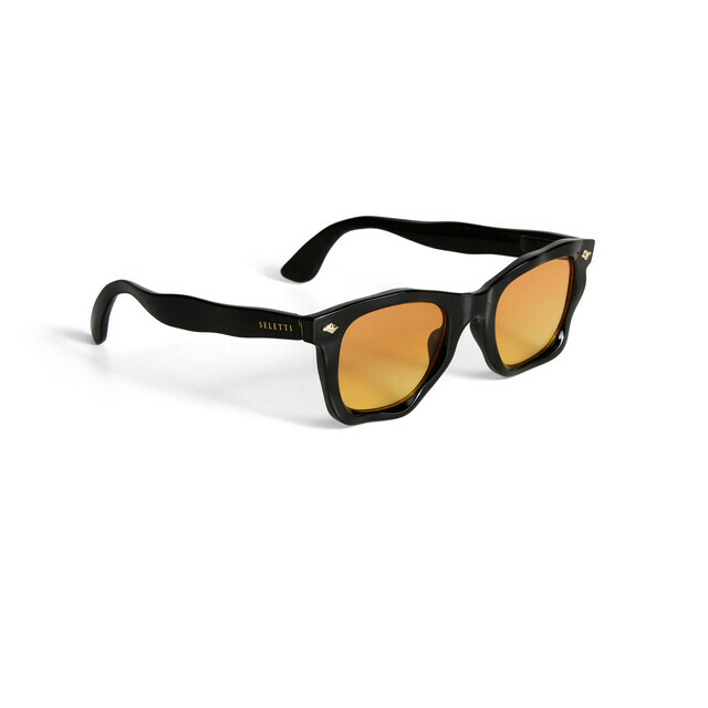 OKKIA Sol DAKOTA SELETTI X OKKIA negro (lentes amarillas)