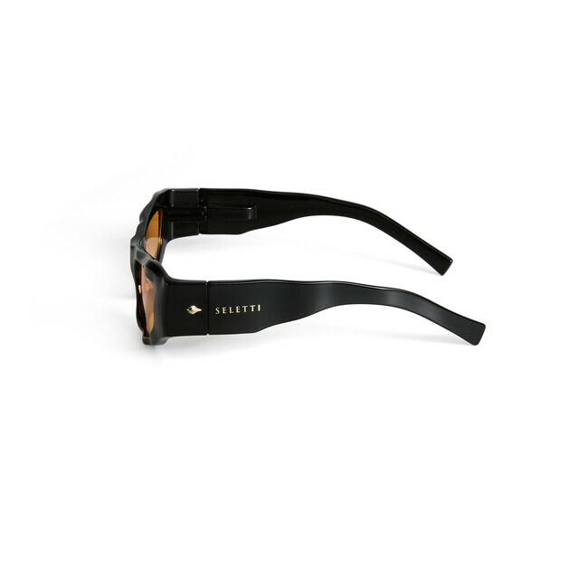OKKIA Sol COLORADO SELETTI X OKKIA negro (lentes amarillas)