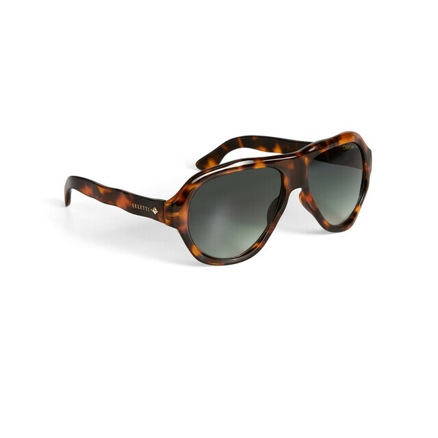 OKKIA Sol FLORIDA SELETTI X OKKIA classic havana (lentes verdes)