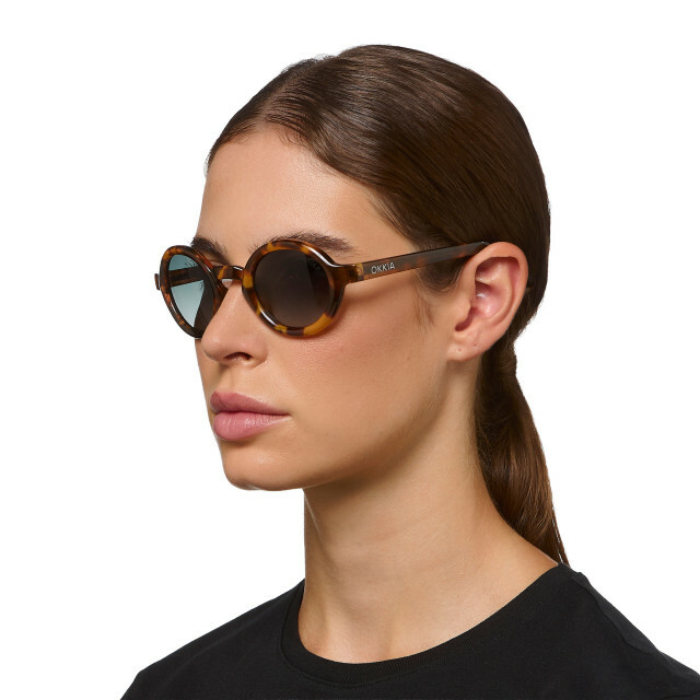 OKKIA Soleil ALICUDI OKKIA CLUB classic havana (verres verts)