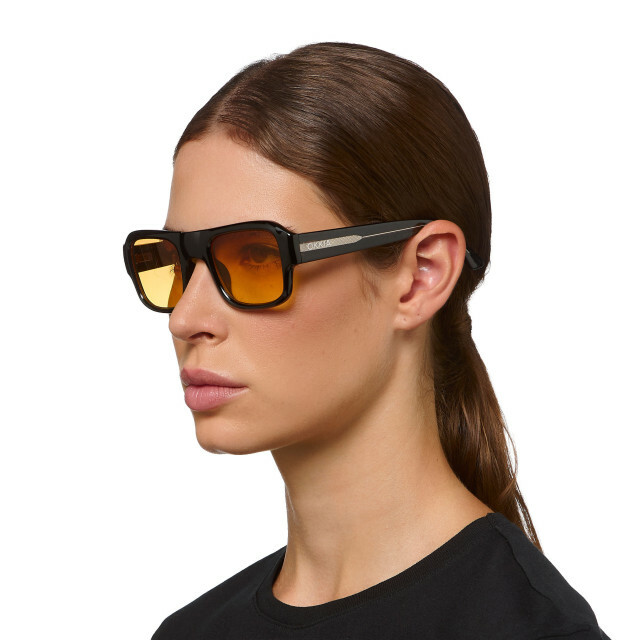 OKKIA Soleil STROMBOLI OKKIA CLUB noir (verres jaunes)