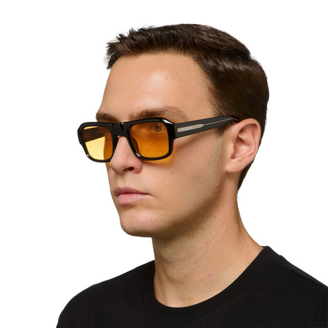 OKKIA Soleil STROMBOLI OKKIA CLUB noir (verres jaunes)