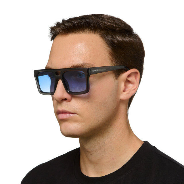 OKKIA Sole VULCANO OKKIA CLUB translucent smoke (lenti blu)