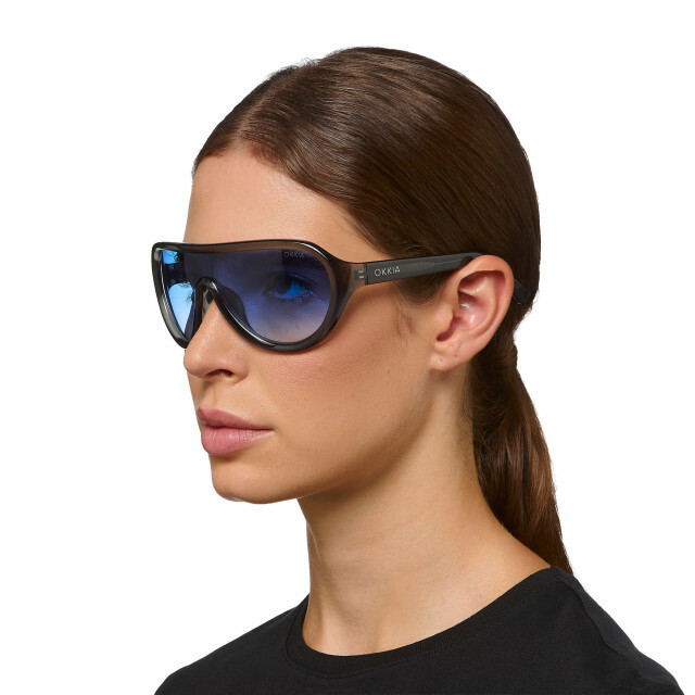 OKKIA Soleil PANAREA OKKIA CLUB translucent smoke (verres bleus)
