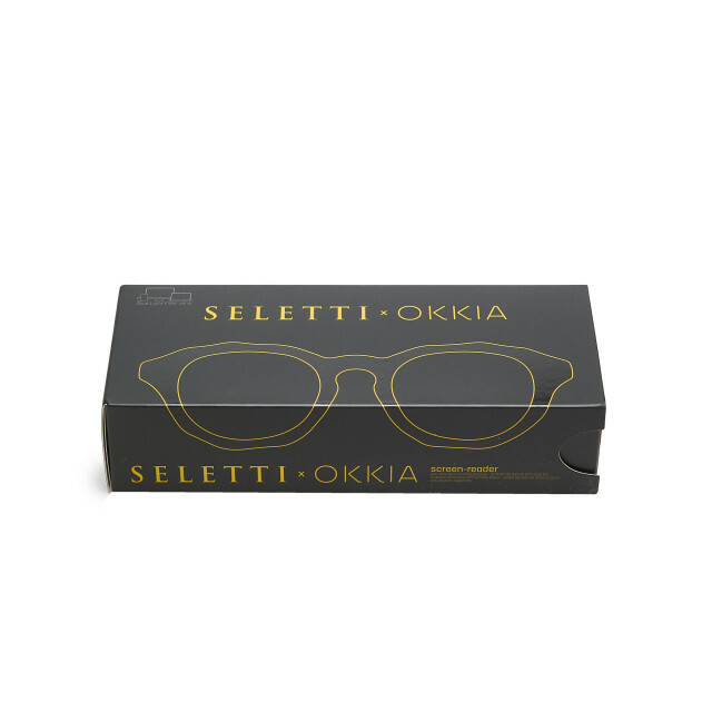 OKKIA Lettura JAMES SELETTI X OKKIA nero