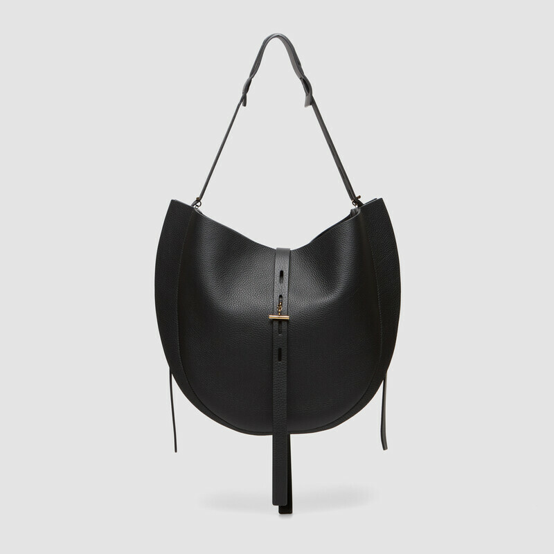 MINOBOSSI Borse Liz in vitello granato   nero