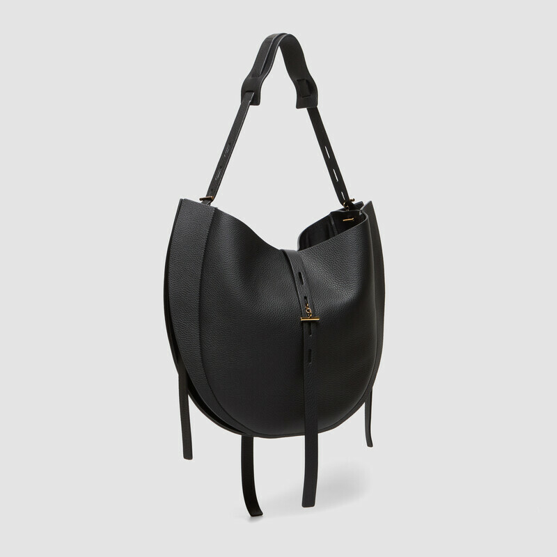 MINOBOSSI Borse Liz in vitello granato   nero