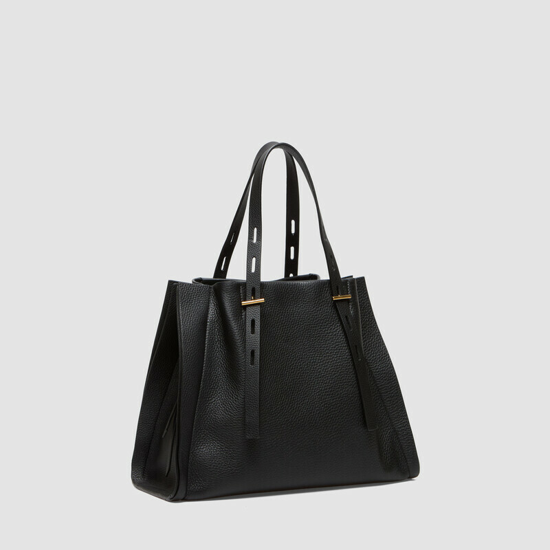 MINOBOSSI Borse PAULETTE IN VITELLO GRANATO   nero