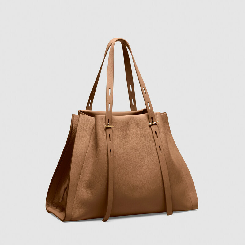MINOBOSSI  PAULA IN VITELLO GRANATO SS26   rose gold