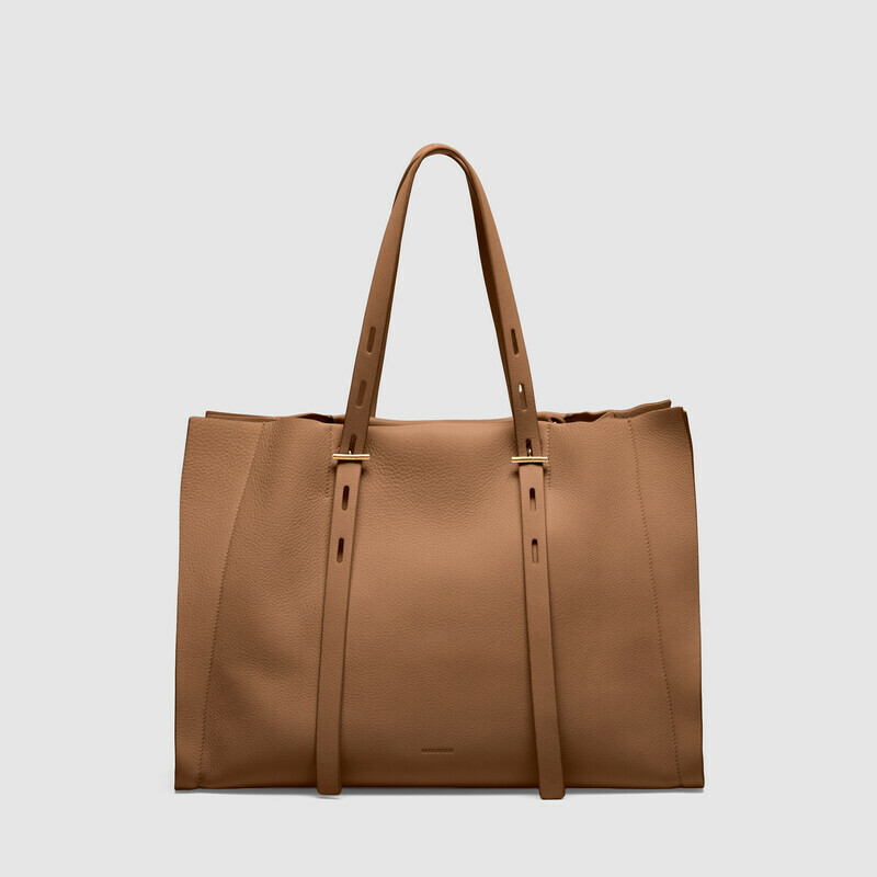 MINOBOSSI  PAULA IN VITELLO GRANATO SS26   rose gold