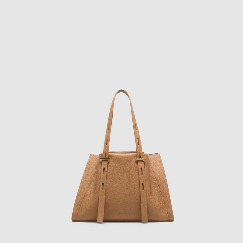 MINOBOSSI  PAULINA IN VITELLO GRANATO SS26   rose gold