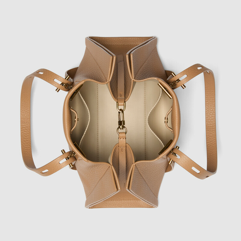 MINOBOSSI  PAULINA IN VITELLO GRANATO SS26   rose gold