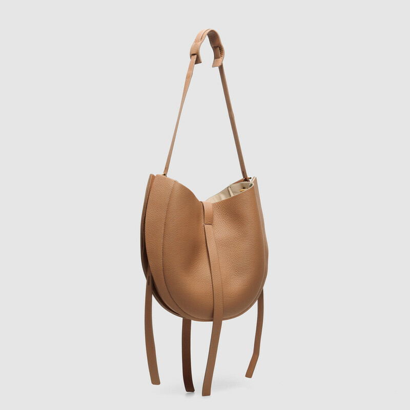 MINOBOSSI  LIZZIE IN VITELLO GRANATO ss26   rose gold