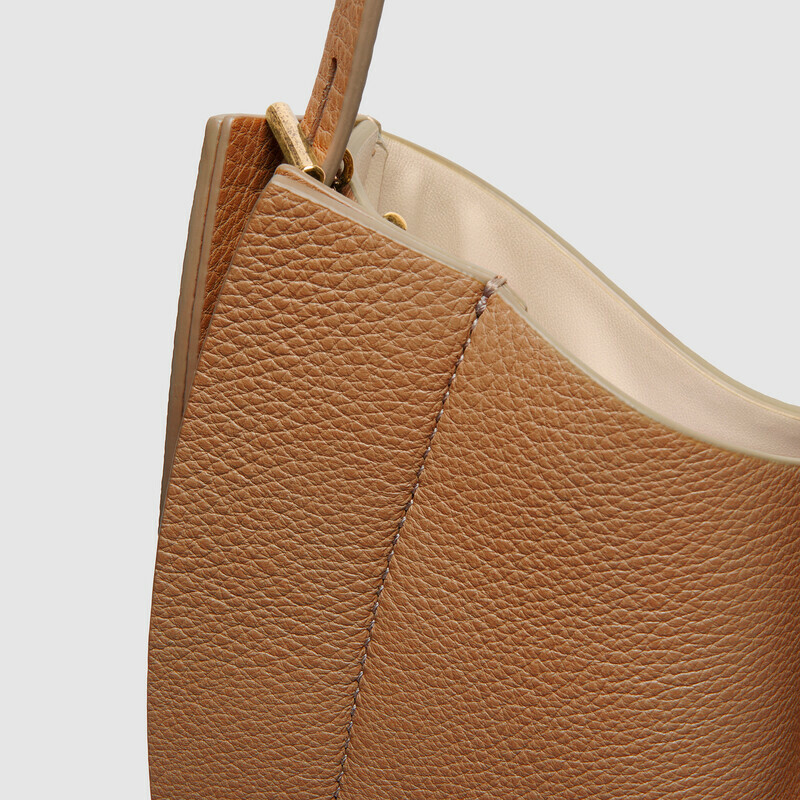 MINOBOSSI  LIZZIE IN VITELLO GRANATO ss26   rose gold