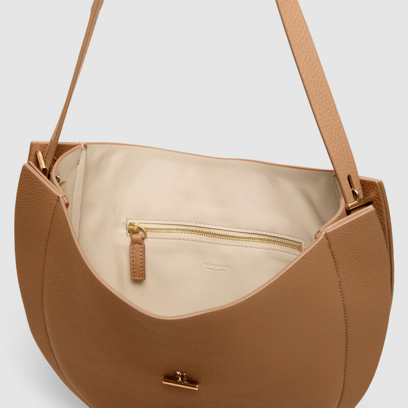 MINOBOSSI  LIZZIE IN VITELLO GRANATO ss26   rose gold