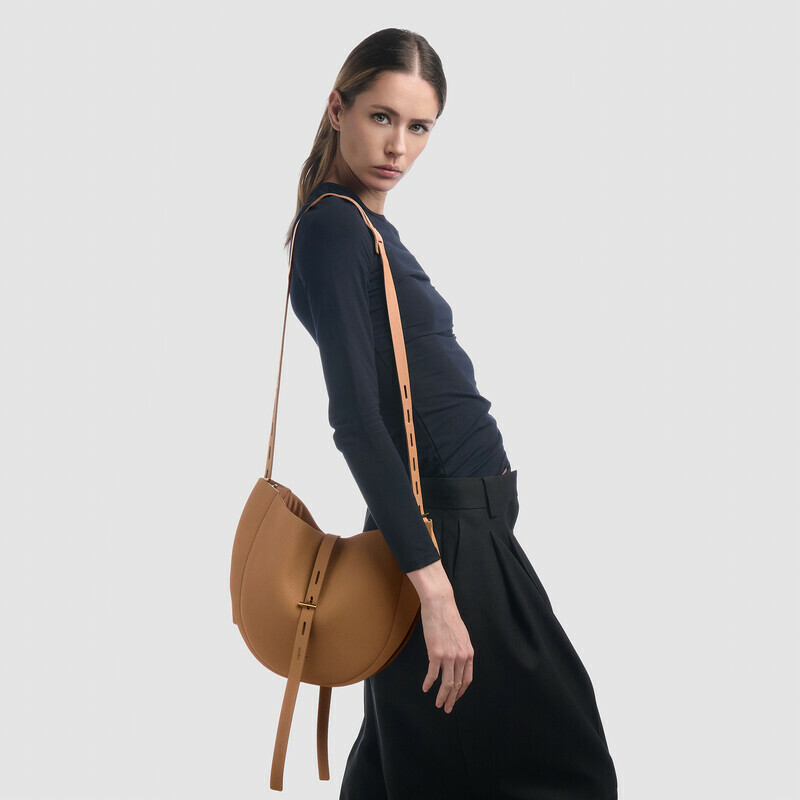 MINOBOSSI  LIZZIE IN VITELLO GRANATO ss26   rose gold