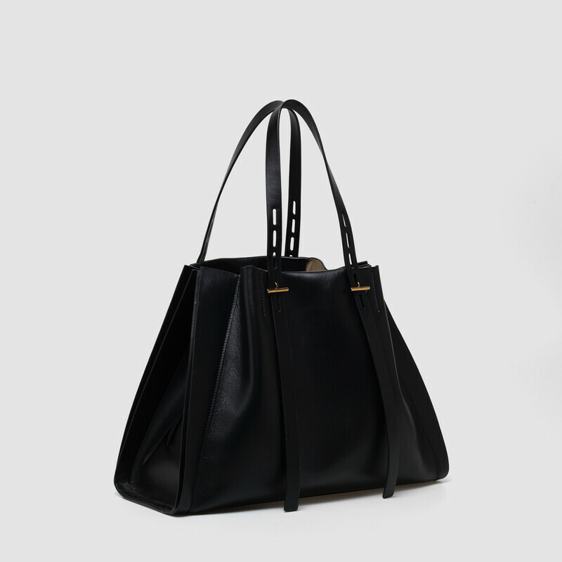 MINOBOSSI Borse PAULA IN VITELLO LISCIO   nero