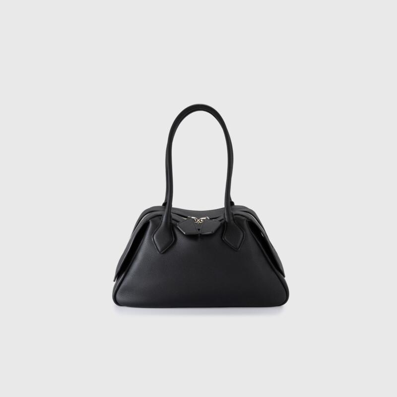MINOBOSSI Borse ANGIE IN GRANATO   nero