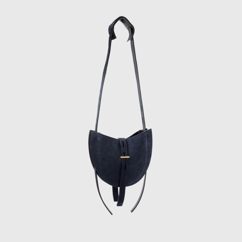 MINOBOSSI Borse LILLY IN SUEDE   dark marina