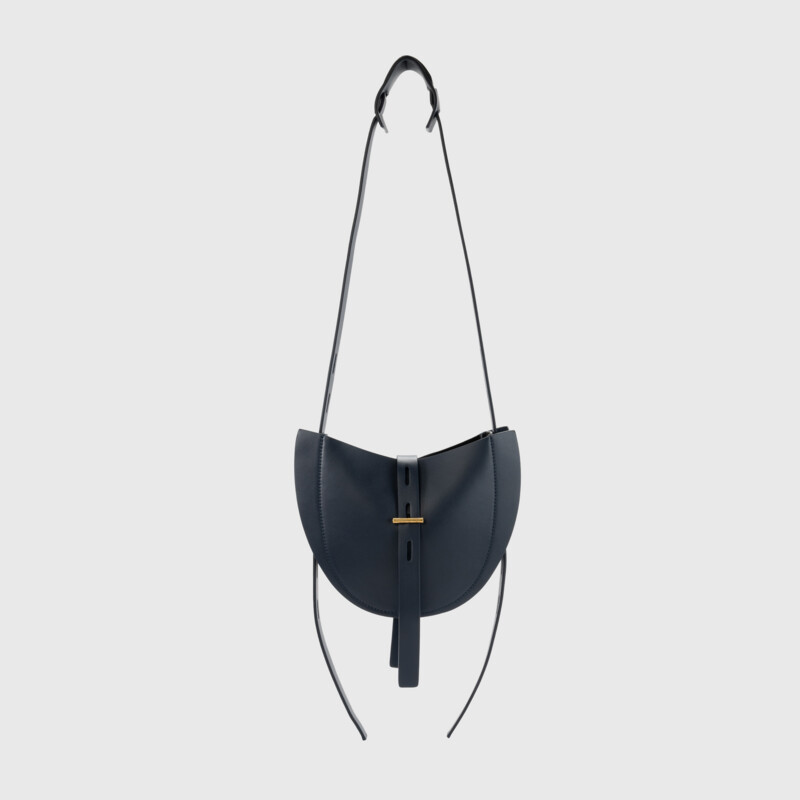 MINOBOSSI Borse LILLY IN VITELLO LISCIO   dark marina