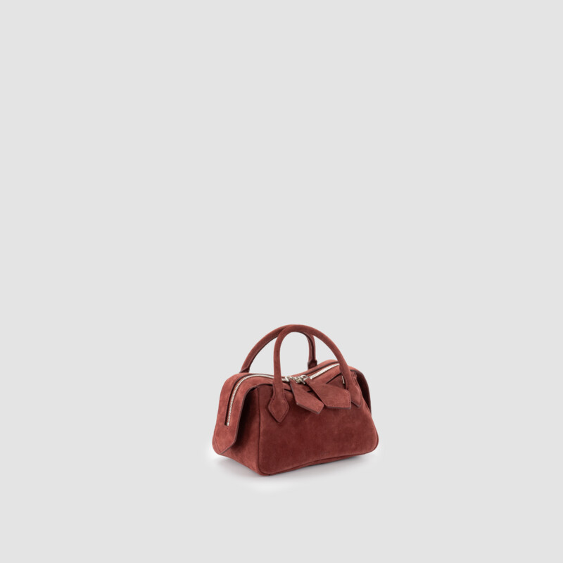 MINOBOSSI Borse ALICE IN SUEDE   amaranto