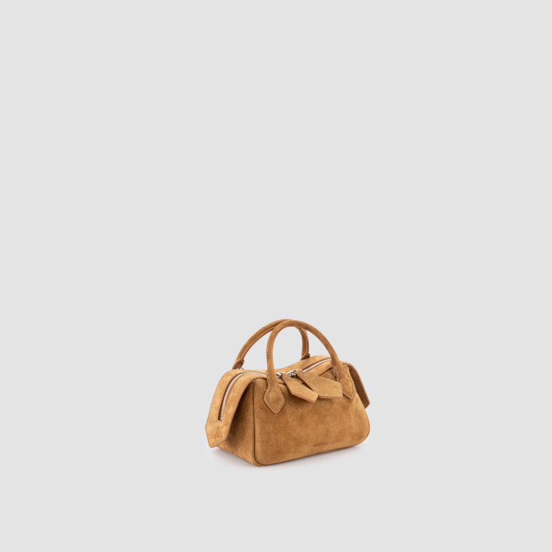 MINOBOSSI Borse ALICE IN SUEDE   caramel