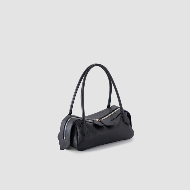 MINOBOSSI Borse ANNA IN VITELLO GRANATO   dark marina
