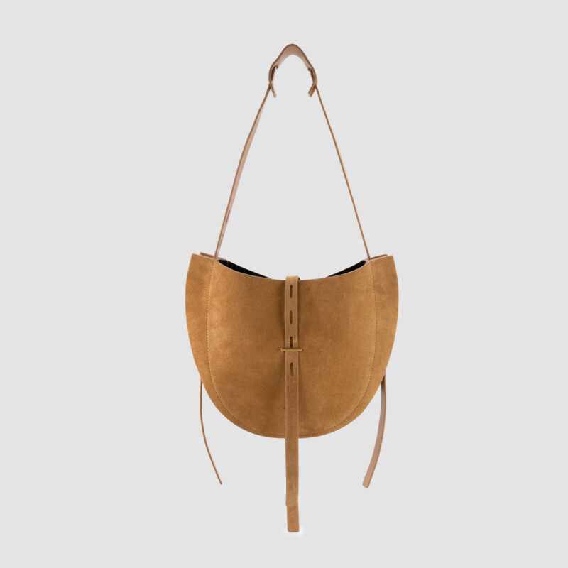 MINOBOSSI Borse Lizzie in suede   caramel