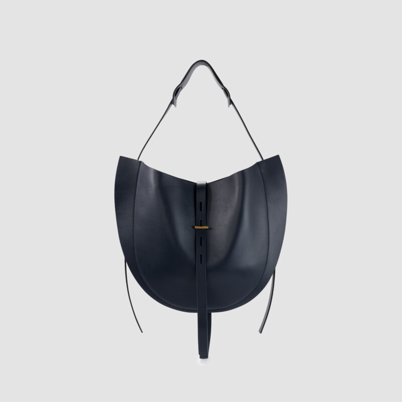 MINOBOSSI Borse Liz in vitello liscio   dark marina