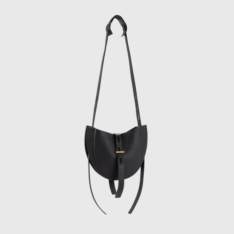 MINOBOSSI Borse Lilly in vitello granato   nero