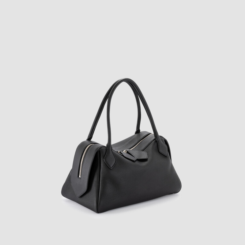 MINOBOSSI Borse ADELE IN VITELLO GRANATO   nero