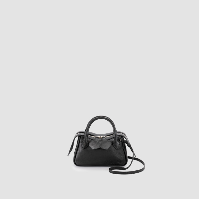 MINOBOSSI Borse ALICE IN GRANATO   nero