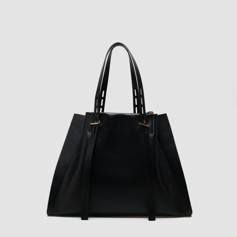 MINOBOSSI  PAULA IN VITELLO LISCIO SS26   nero