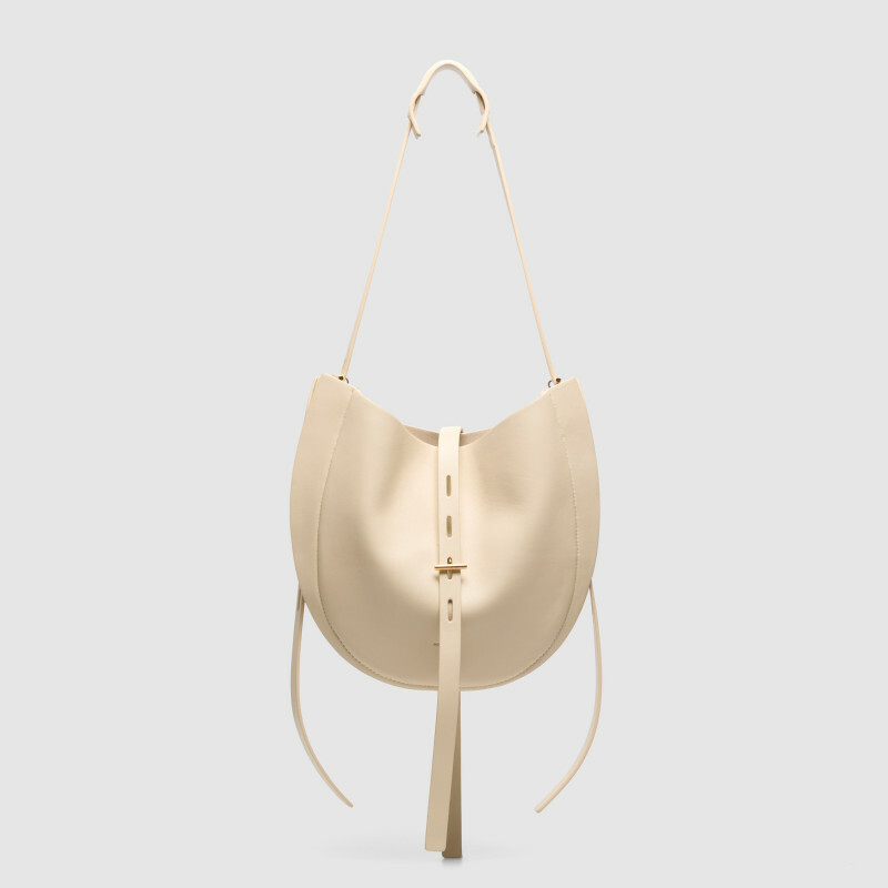 MINOBOSSI  LIZZIE IN VITELLO LISCIO SS26   latte